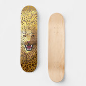 Leopard Territory 1 Persoonlijk Skateboard (Voorkant)