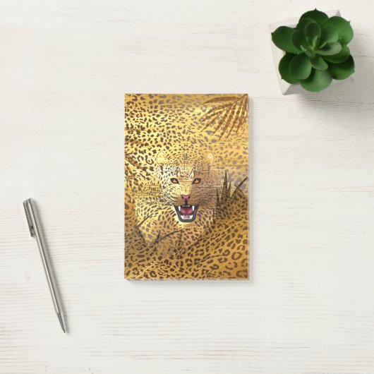 Leopard Territory 1 Post-it® Notes (Kantoor)