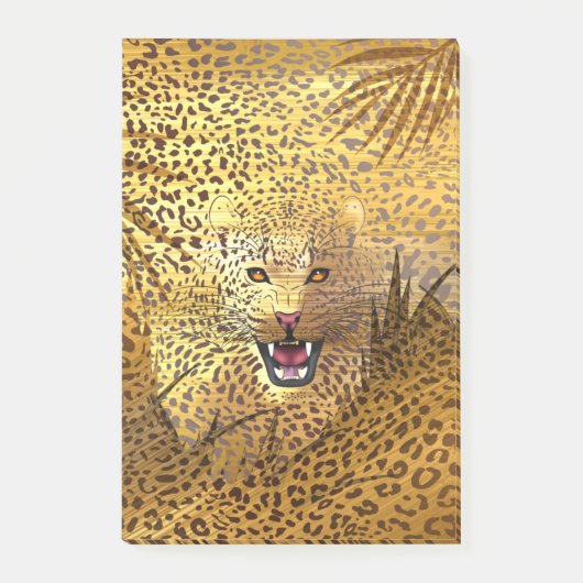 Leopard Territory 1 Post-it® Notes (Voorkant)