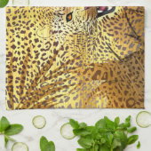 Leopard Territory 1 Theedoek (Gevouwen)