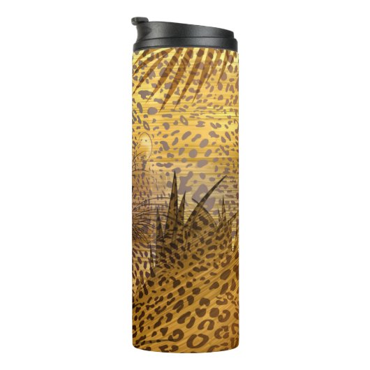 Leopard Territory 1 Thermosbeker (Geroteerd rechts)