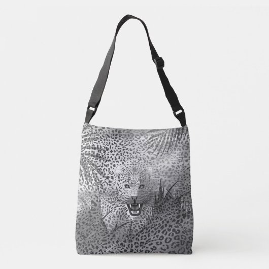 Leopard Territory 2 Crossbody Tas (Achterkant)