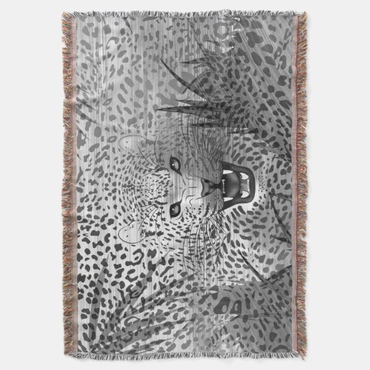 Leopard Territory 2 Deken (Voorkant Verticaal)
