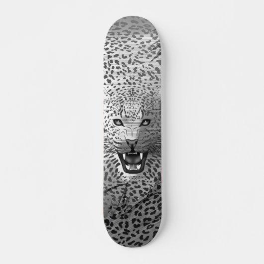 Leopard Territory 2 Persoonlijk Skateboard (Voorkant)