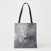 Leopard Territory 2 Tote Bag (Voorkant)