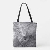 Leopard Territory 2 Tote Bag (Achterkant)