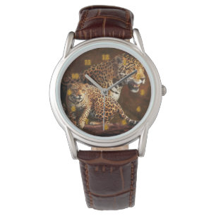 LEOPARD "The Wild Night" Horloge