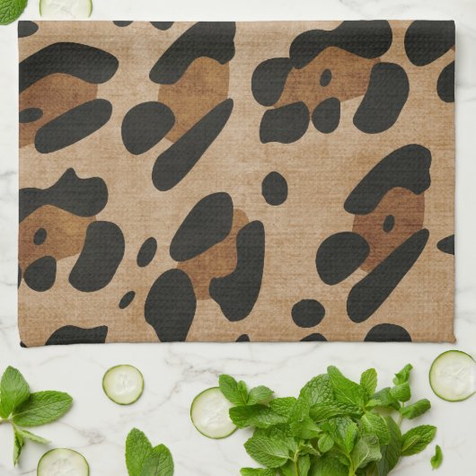 LEOPARD THEEDOEK (Gevouwen)