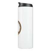 Leopard Thermal Tumbler Thermosbeker (Geroteerd rechts)