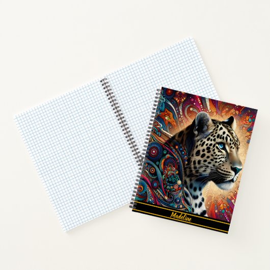 Leopard Thrill: Bold Branch en vogels Notitieboek (Binnen)