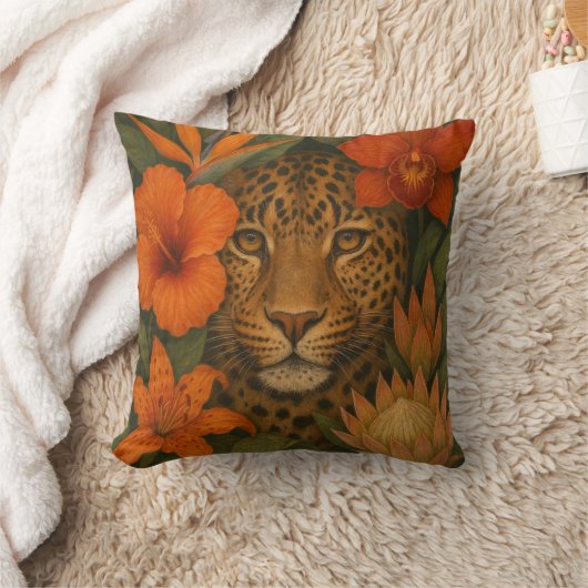 Leopard Throw Pillow Kussen (Deken)
