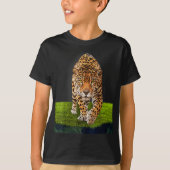 leopard tiger cheetah gift t-shirt (Voorkant)