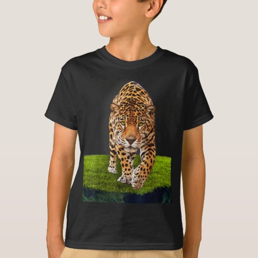 leopard tiger cheetah gift t-shirt (Voorkant)
