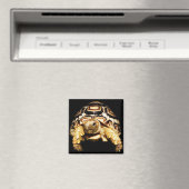 Leopard Tortoise Magneet (Insitu (Vaatwasser))