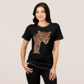 Leopard Tri-Blend Shirt (Voorkant volledig)