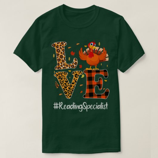 Leopard Turke, Thanksgiving van de specialist in d T-shirt (Design voorkant)