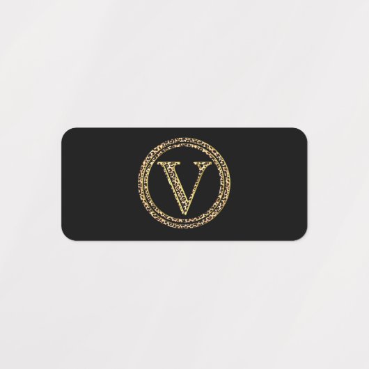 Leopard V Labels (Design 1)