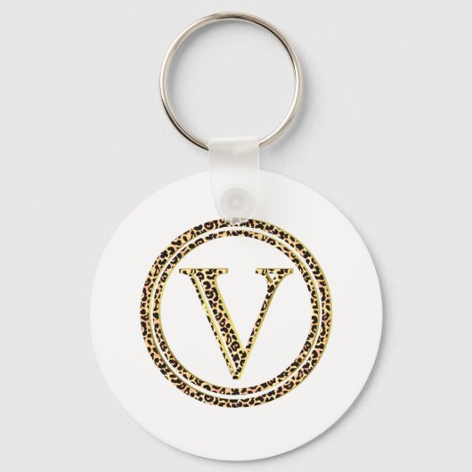 Leopard V Sleutelhanger (Voorkant)