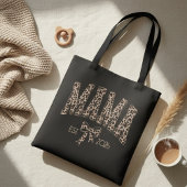 Leopard Varsity Mama Bold Feminine Design Tote Bag