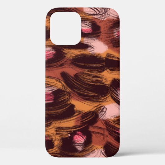 Leopard Vlekken Afrikaans Dierenpatroon Case-Mate iPhone Case (Achterkant)