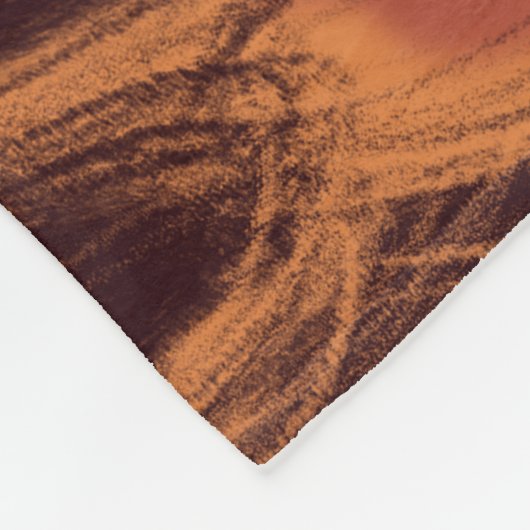 Leopard Vlekken Afrikaans Dierenpatroon Fleece Deken (Hoek)