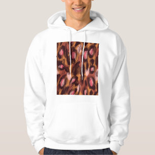 Leopard Vlekken Afrikaans Dierenpatroon Hoodie