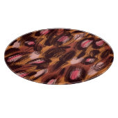 Leopard Vlekken Afrikaans Dierenpatroon Snijplank (Hoek)