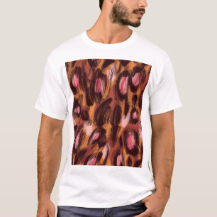 Leopard Vlekken Afrikaans Dierenpatroon T-shirt