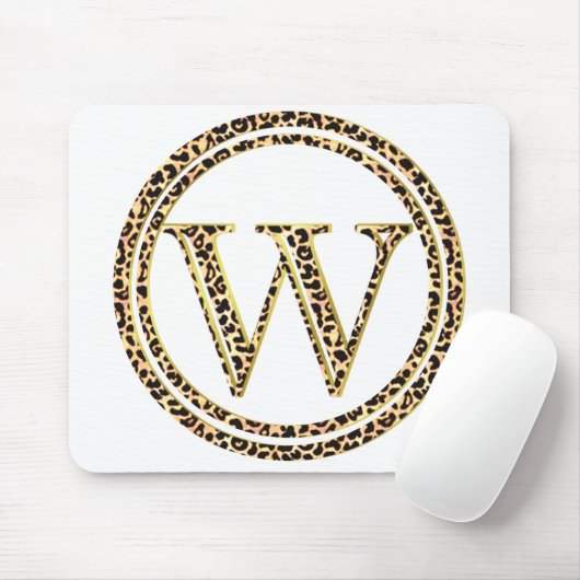 Leopard W Muismat (Met muis)