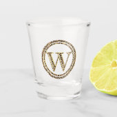 Leopard W Shot Glas (Voorkant)