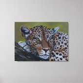 Leopard Wall Art Canvas Afdruk (Voorkant)