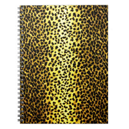 Leopard Wallpaper Animal Print Notitieboek
