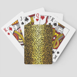 Leopard Wallpaper Animal Print Pokerkaarten