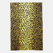 Leopard Wallpaper Animal Print Theedoek (Verticaal)