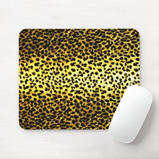 Leopard Wallpaper Muismat (Met muis)