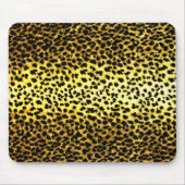 Leopard Wallpaper Muismat (Voorkant)