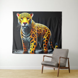 Leopard Wandkleed