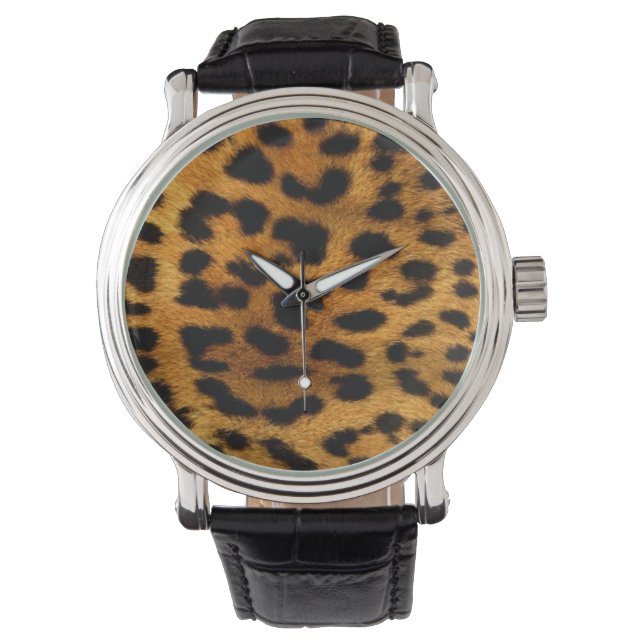 Leopard watch horloge (Voorkant)