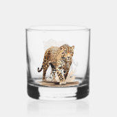 Leopard Whisky Glas (Achterkant)