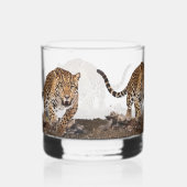 Leopard Whisky Glas (Rechts)