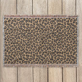 Leopard Wild Animal Pattern Deken