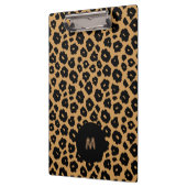 Leopard Wild ANIMAL PRINT + Monogram Klembord (Links)