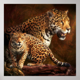 LEOPARD "WILD NACHT" POSTER