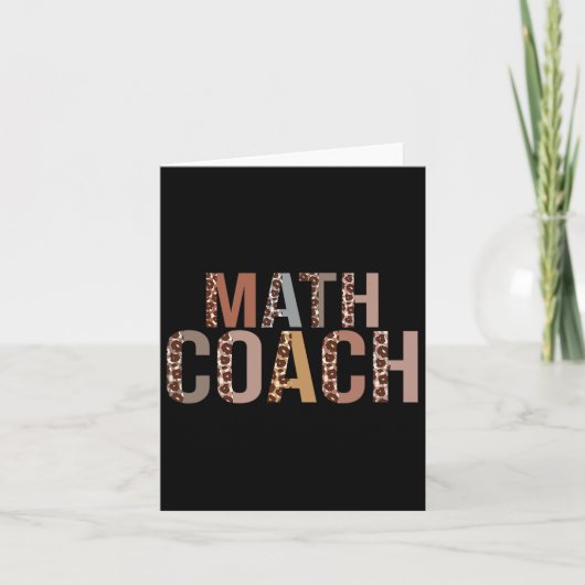 Leopard Wiskunde Coach levert Fun CK aan school Kaart (Voorkant)