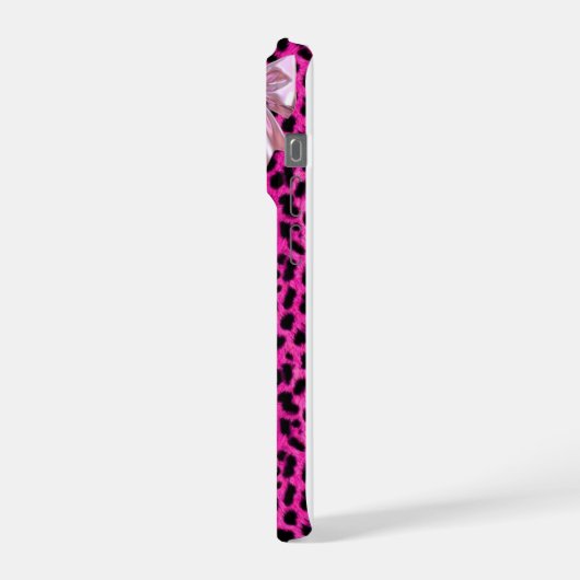Leopard Woman phone case  iPhone Hoesje (Linkerkant)