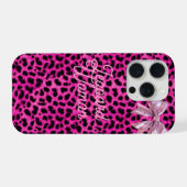 Leopard Woman phone case  iPhone Hoesje (Achterkant horizontaal)