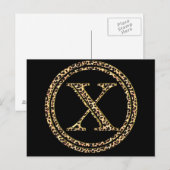 Leopard X Briefkaart (Voorkant / Achterkant)