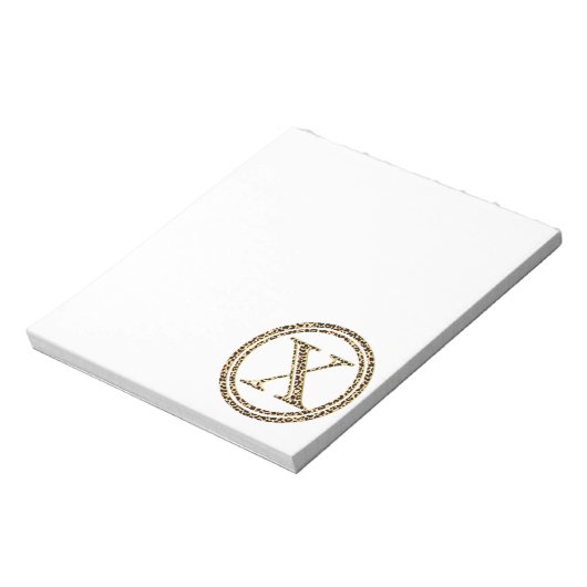 Leopard X Notitieblok (Linkerzijde)