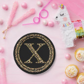 Leopard X Papieren Bordje (Feest)