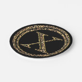 Leopard X Papieren Bordje (Gekanteld)